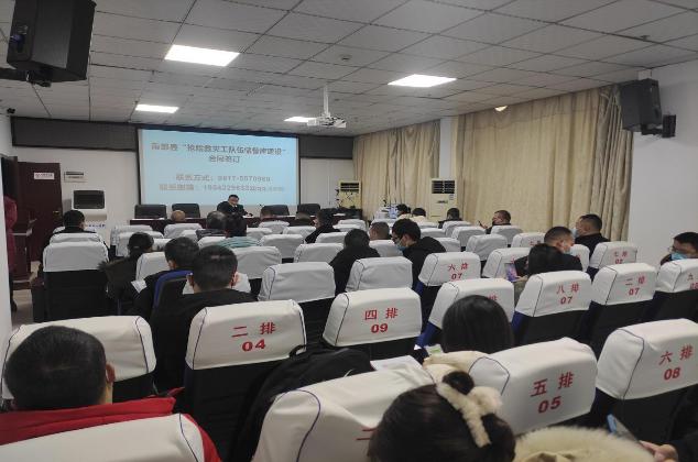 南部縣建立搶險救災(zāi)工程隊伍儲備庫